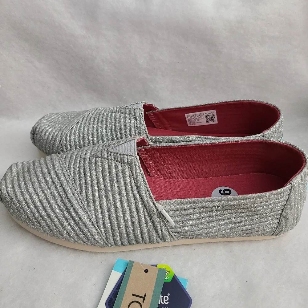 TOMS Alpargata Silver Glimmer